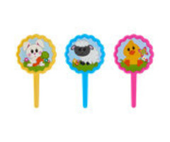 Springtime Animal Cupcake Picks