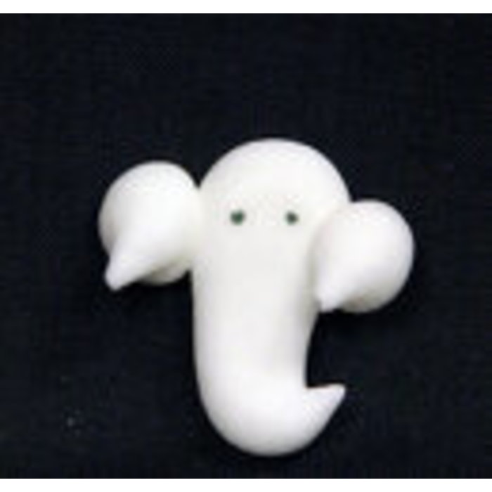 Edible Ghost Shaped Cupcake Toppers Small