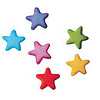 Edible Star Charms Cupcake Toppers