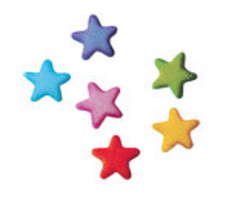 Edible Star Charms Cupcake Toppers