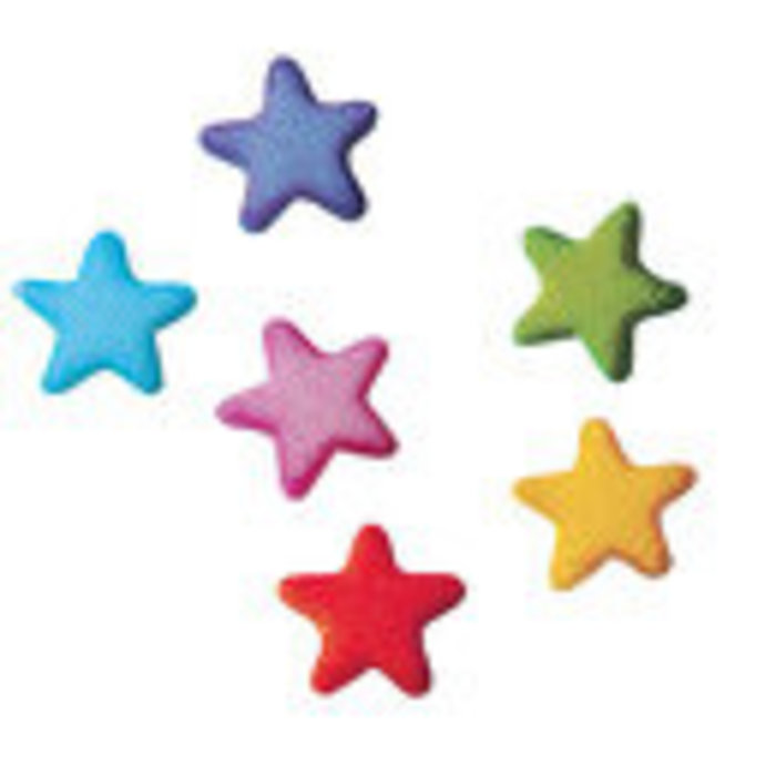 Edible Star Charms Cupcake Toppers