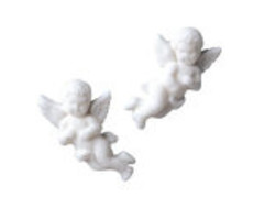 Edible Cherub Cupcake Toppers