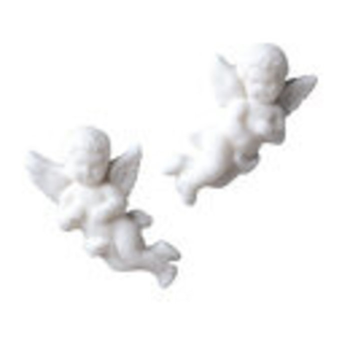 Edible Cherub Cupcake Toppers