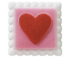 Sealed with A Kiss Edible Cupcake Toppers