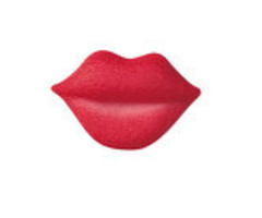 Edible Lips Shaped Cupcake Toppers