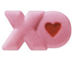 Kiss and Hug XO Edible Cupcake Toppers