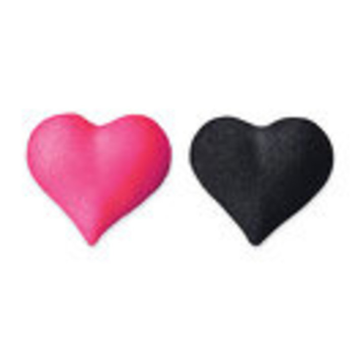 Hottie Hearts Edible Sugar Cupcake Toppers