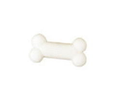 Bone Shaped Cupcake Toppers sugar White