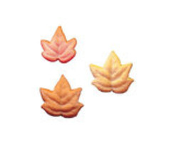 Fall Leaves Sugar Cupcake Toppers