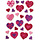 Patterned Heart Icing Decorations