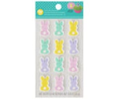 Pastel Bunny Icing Decorations