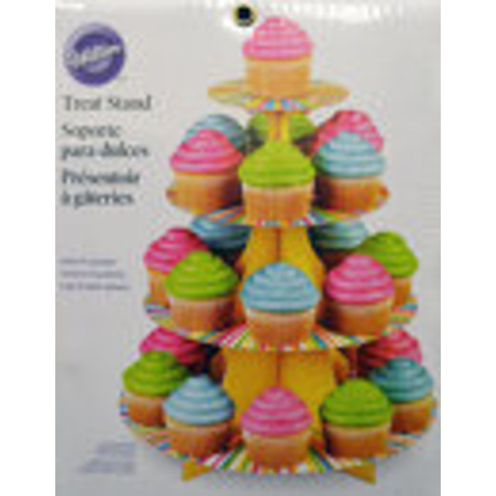 Color Wheel Cupcake and Treat Stand