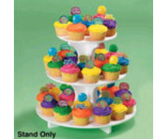 Round shaped Disposable Cupcake Stand - treat tree