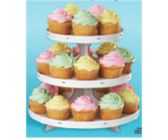 Cupcake Stand 3 Tier White