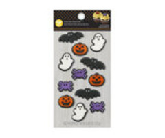 Halloween Bat, Ghost, Spider and Jack-o-Lantern Icing Decorations