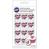 Tattoo Heart Icing Decorations 710-6001