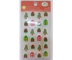 Mini Presents and Christmas Trees Icing Decorations