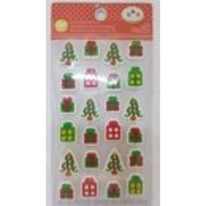 Mini Presents and Christmas Trees Icing Decorations