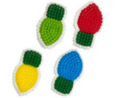 Mini Light Bulb Icing Decorations
