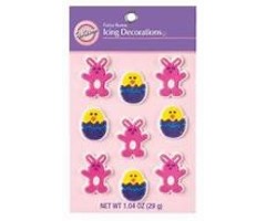 Fuzzy Bunny Icing Decorations by Wilton