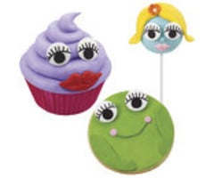 Candy Eyeballs with Eyelashes