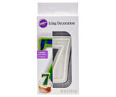 Number 7 Icing Decoration