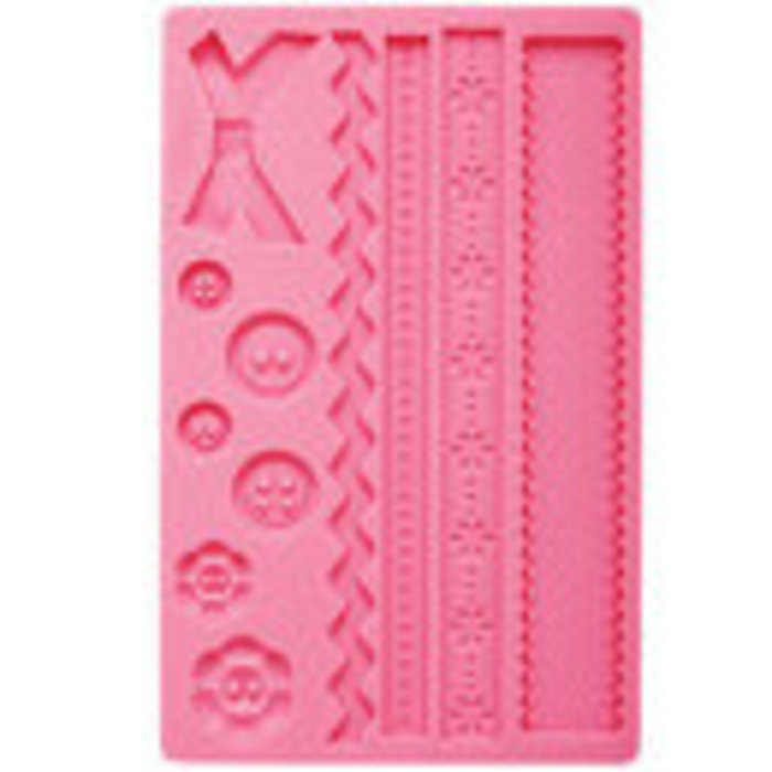 Fabric Fondant and Gum Paste Mold by Wilton
