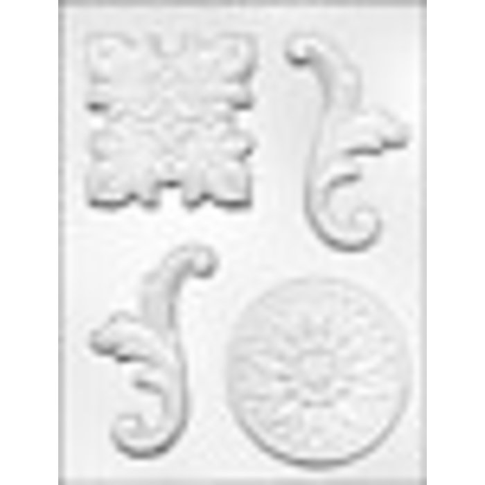 Baroque Fondant Mold 43-9473