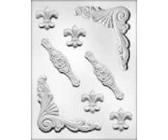 Baroque Fondant Mold 43-9472