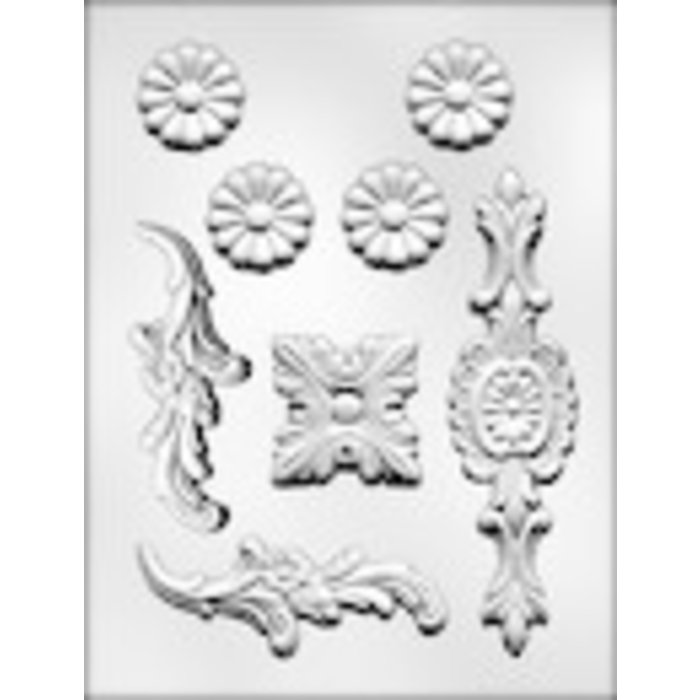 Baroque Fondant Mold 43-9471