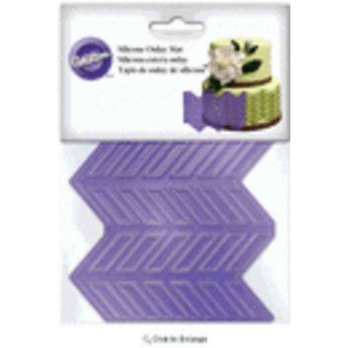 Precision Pattern Herringbone Fondant Mold