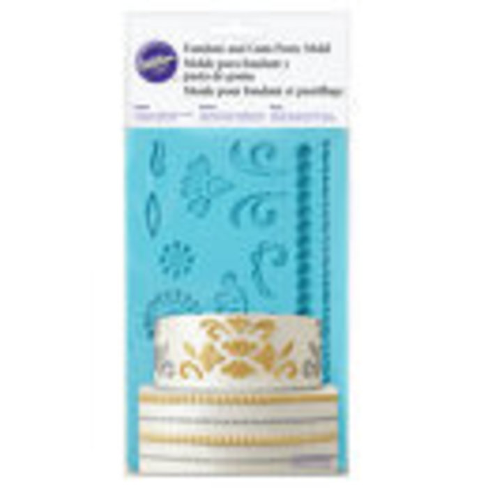 Damask Fondant and Gum Paste Mold