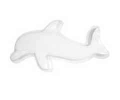 Dolphin Cake Pan Plastic