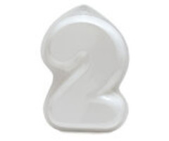 Number 2 Cake Pan Plastic