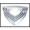 Triangle shaped cake pan 8" x 2"