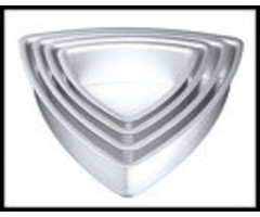 Triangle shaped cake pan 8" x 2"