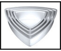 Triangle shaped cake pan 10" x 2"