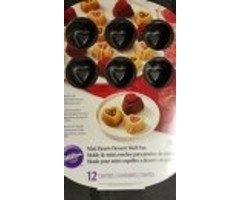 Heart Mini Dessert Shell Pan