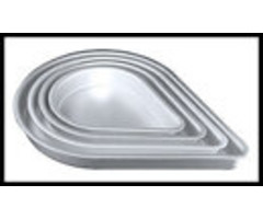 Tear drop Shaped Cake Pan 14" x 2"