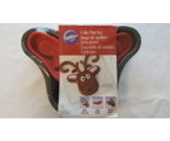 Reindeer Cake Pan Set