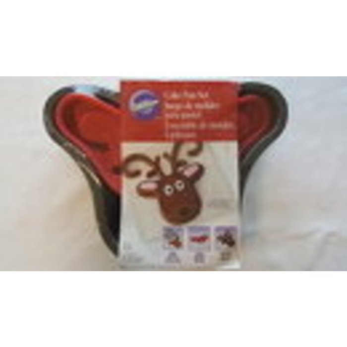 Reindeer Cake Pan Set