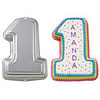 Number 1 Cake Pan Metal