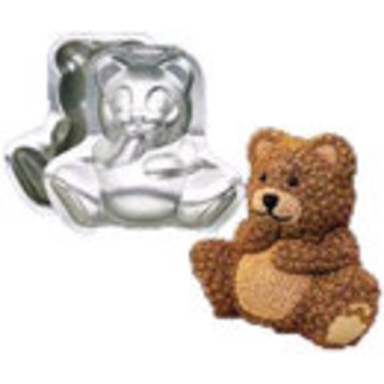 3D Cuddly Bear Tin - Kids Party Hire Cake Tin Hire for Parties