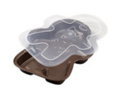 Gingerbread Boy Covered Cake Pan