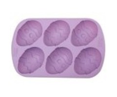 Decorated Egg Mini Cake Pan by Wilton 6 Cavity Silicone