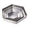 Hexagon Cake Pan Set by Wilton 4 piece