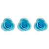 Light Blue Roses 1-1/2" 6 Count