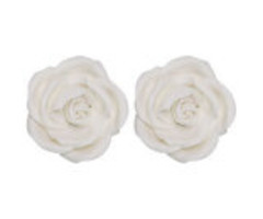White Roses 2" 4 Count
