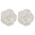 White Roses 2" 4 Count