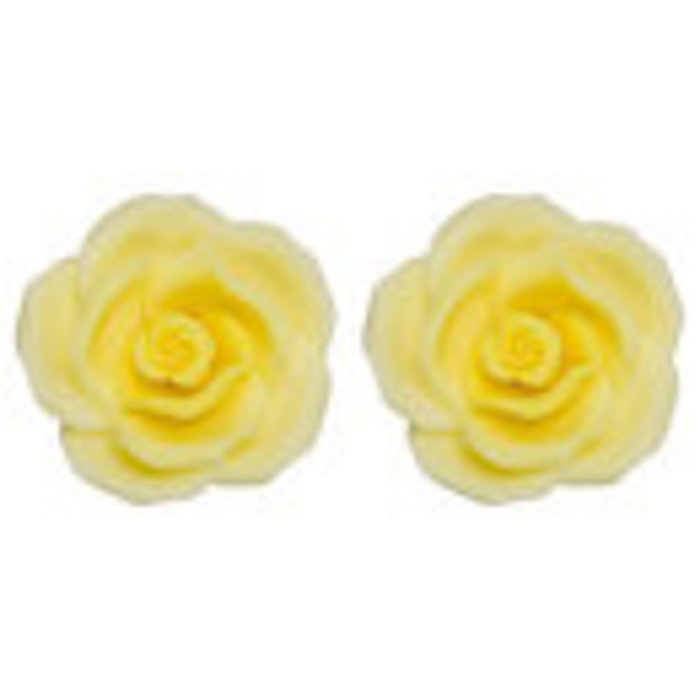 Yellow Roses 2-1/2" 3 Count
